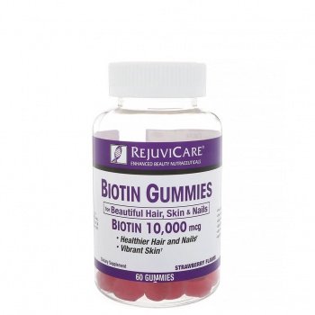 RejuviCare Biotin Gummies 10000mcq 60шт